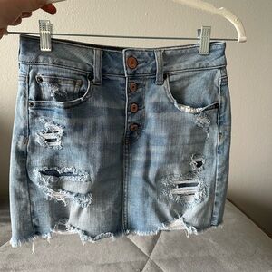 American Eagle Jean Skirt